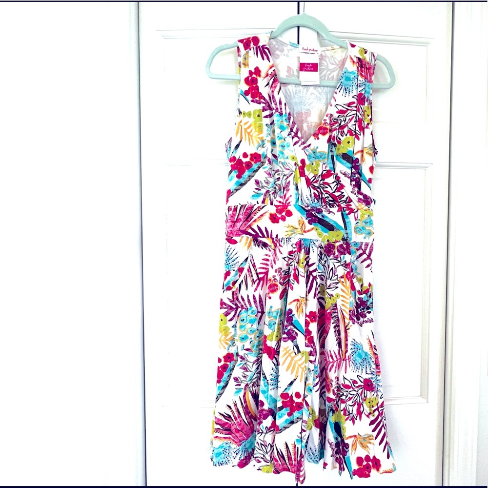 Fresh Produce Lily Tank Dress Bright Botanical